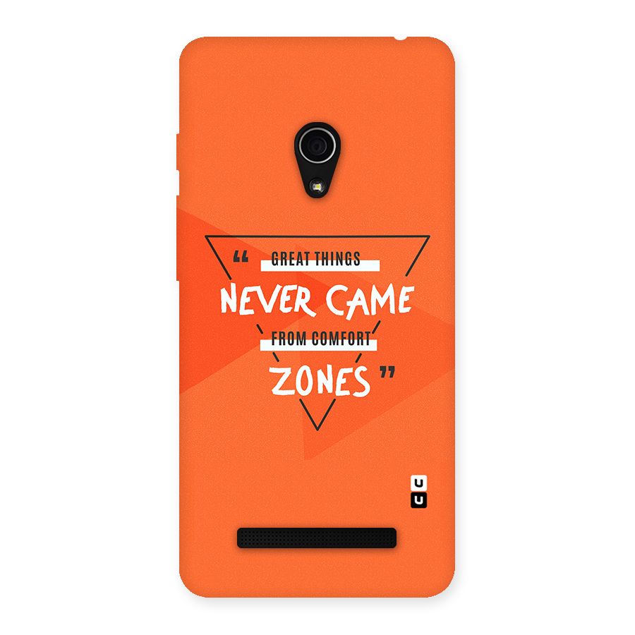 Great Things Comfort Zones Back Case for Zenfone 5