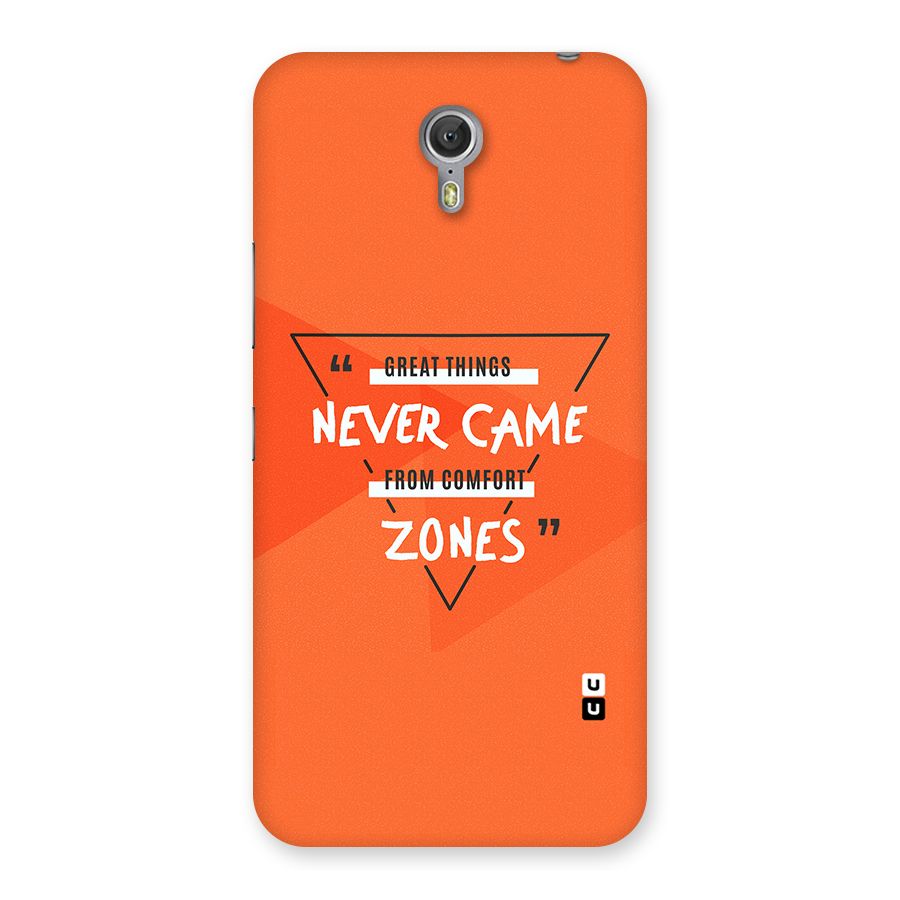 Great Things Comfort Zones Back Case for Zuk Z1