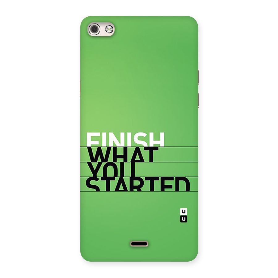 Green Finish Back Case for Canvas Silver 5