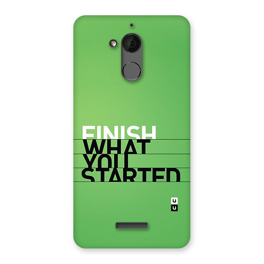 Green Finish Back Case for Coolpad Note 5