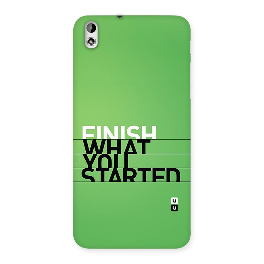 Green Finish Back Case for Desire 816g