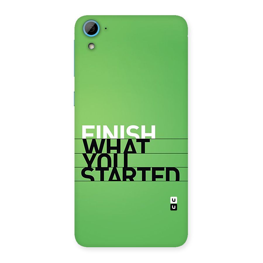 Green Finish Back Case for Desire 826