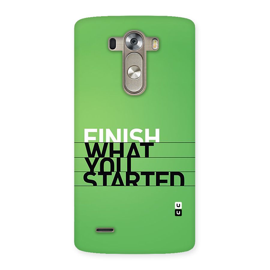 Green Finish Back Case for LG G3