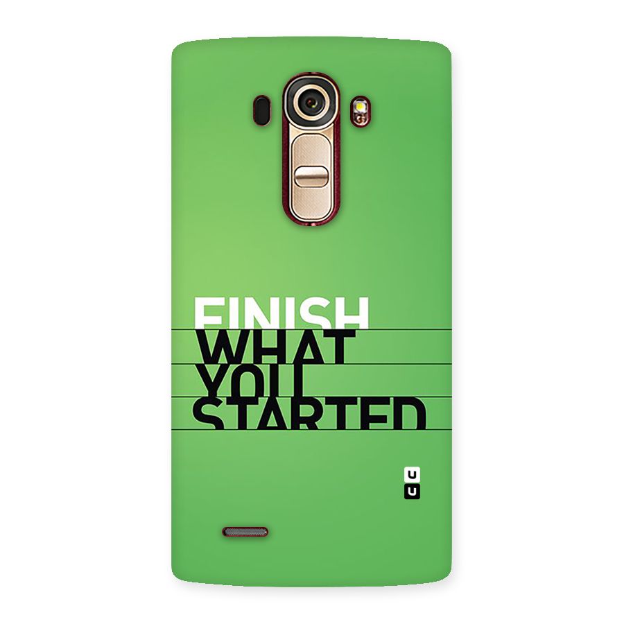 Green Finish Back Case for LG G4