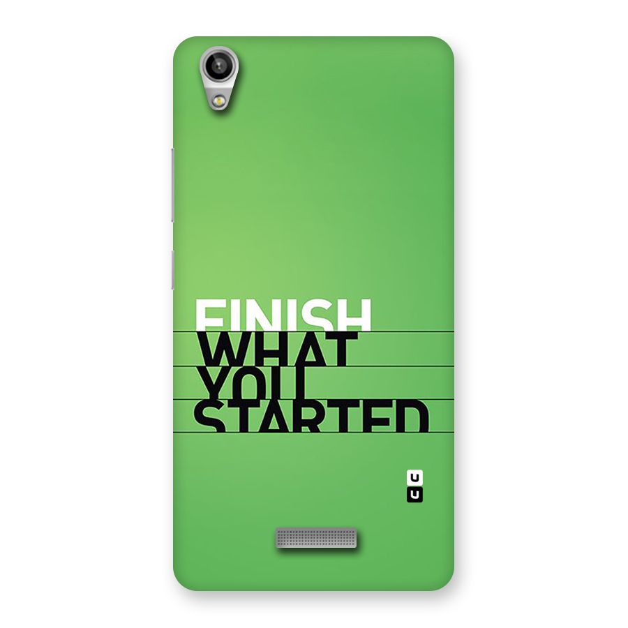 Green Finish Back Case for Lava Pixel V1