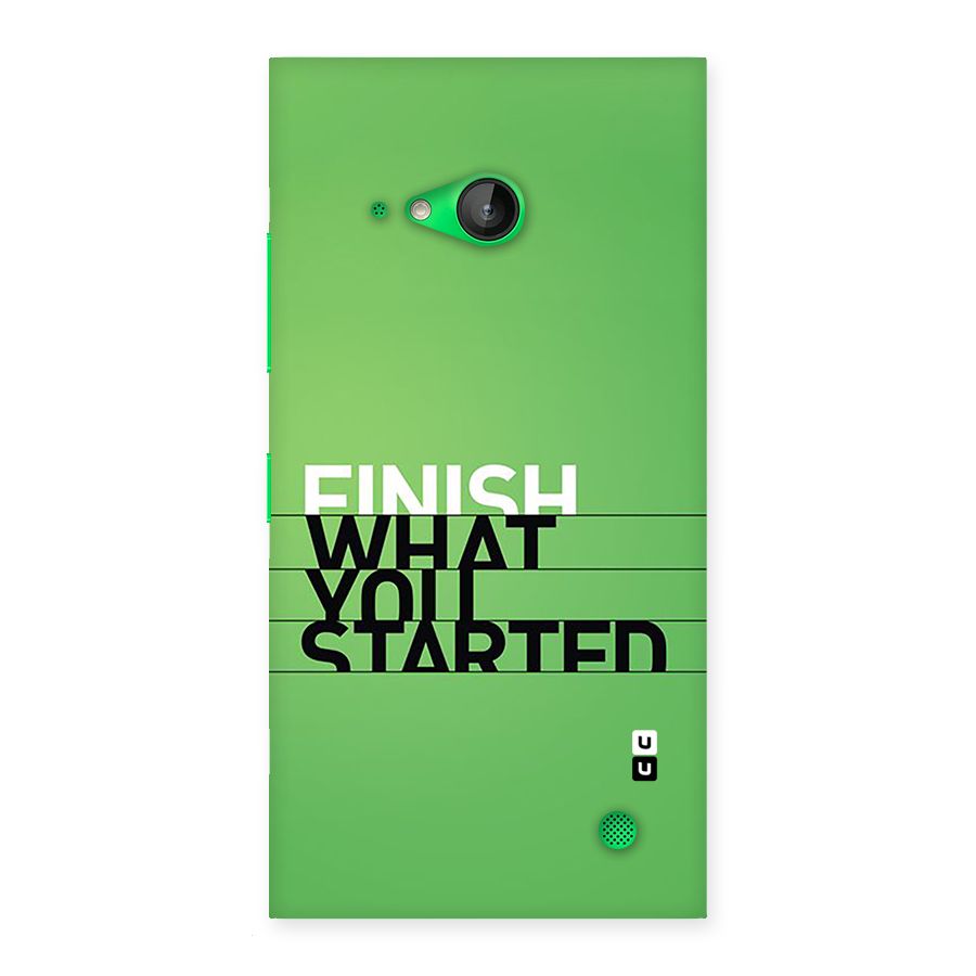 Green Finish Back Case for Lumia 730
