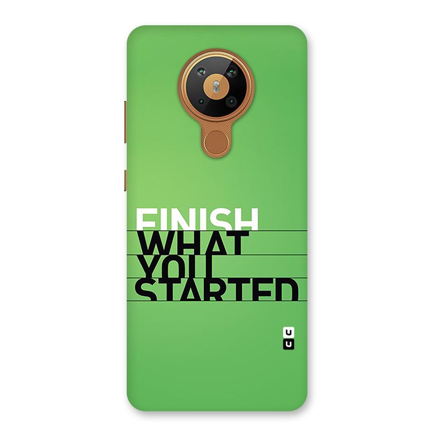 Green Finish Back Case for Nokia 5.3