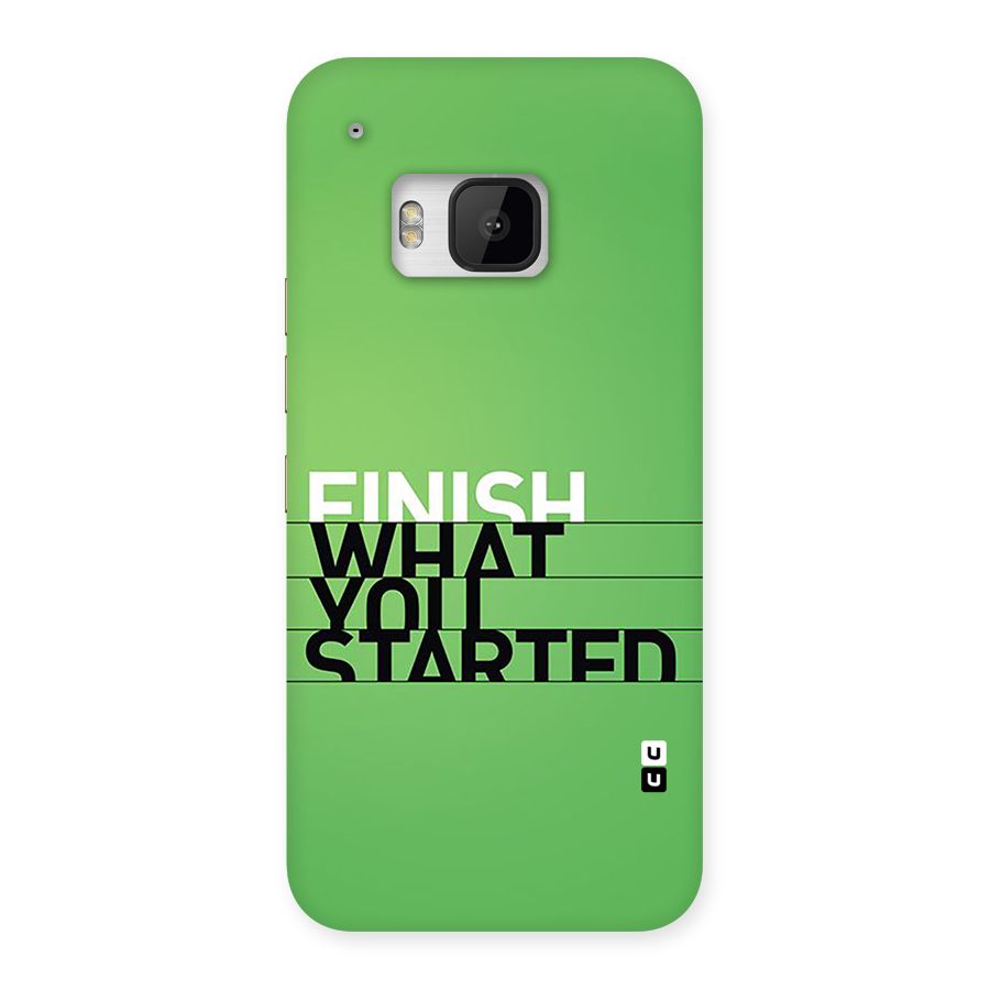 Green Finish Back Case for One M9