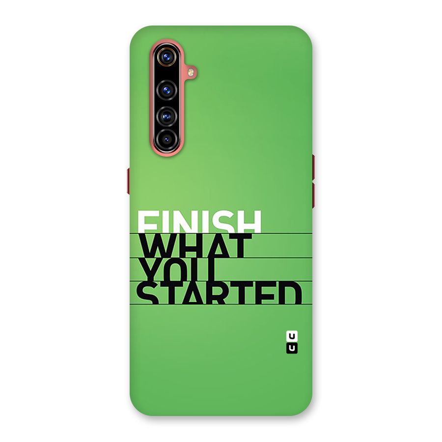 Green Finish Back Case for Realme X50 Pro