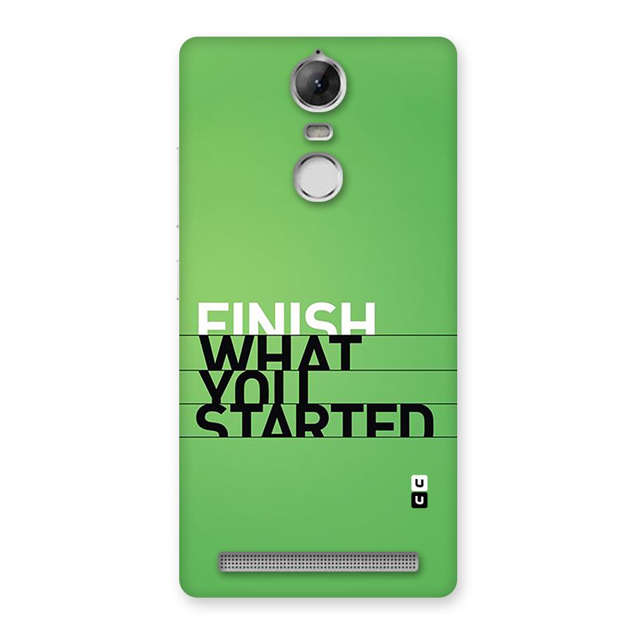 Green Finish Back Case for Vibe K5 Note
