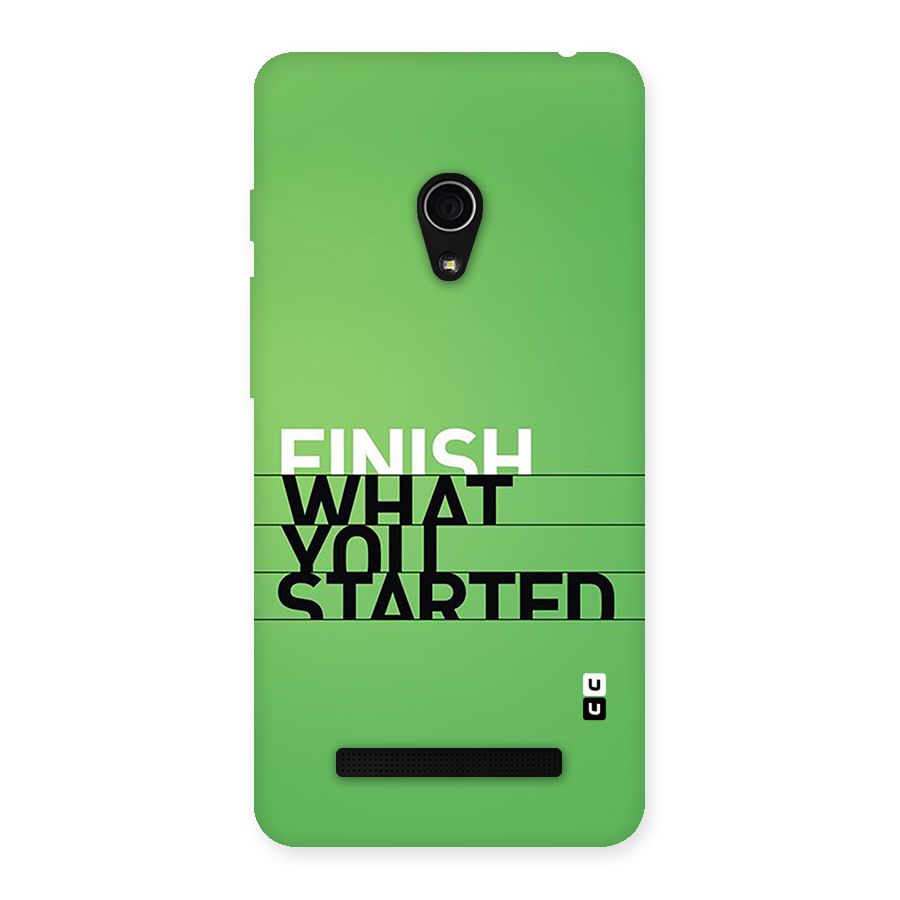 Green Finish Back Case for Zenfone 5