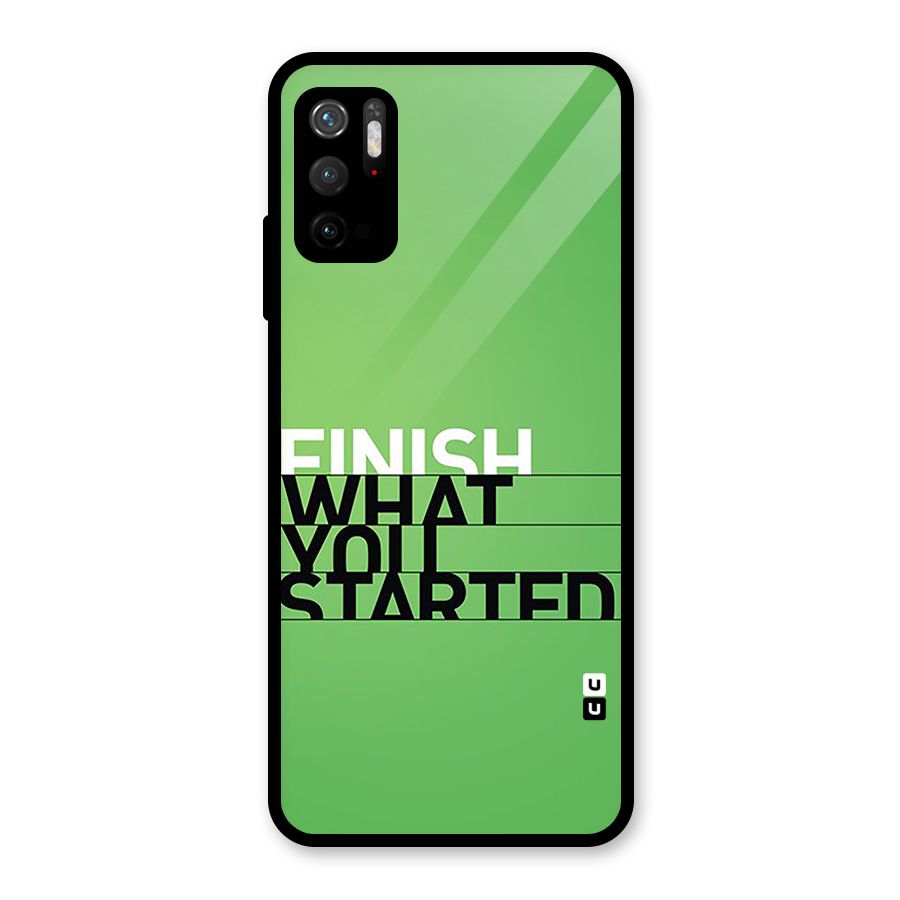 Green Finish Metal Back Case for Redmi Note 10T 5G