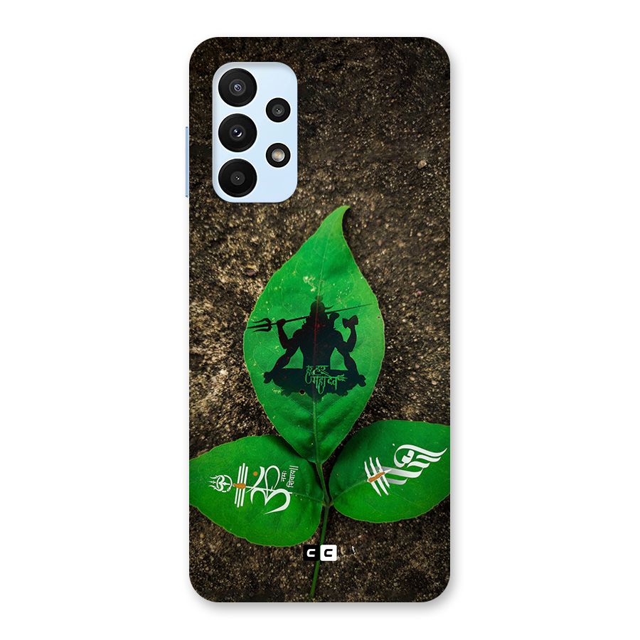 Green Leaf Shiva Back Case for Galaxy A23