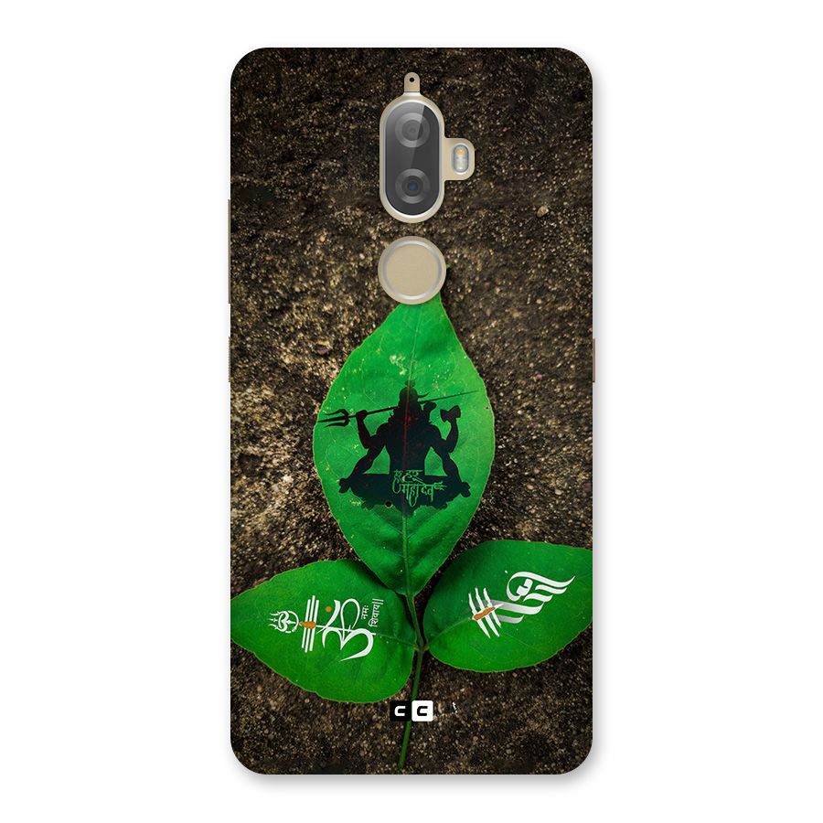 Green Leaf Shiva Back Case for Lenovo K8 Plus