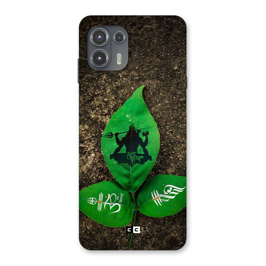 Green Leaf Shiva Back Case for Motorola Edge 20 Fusion