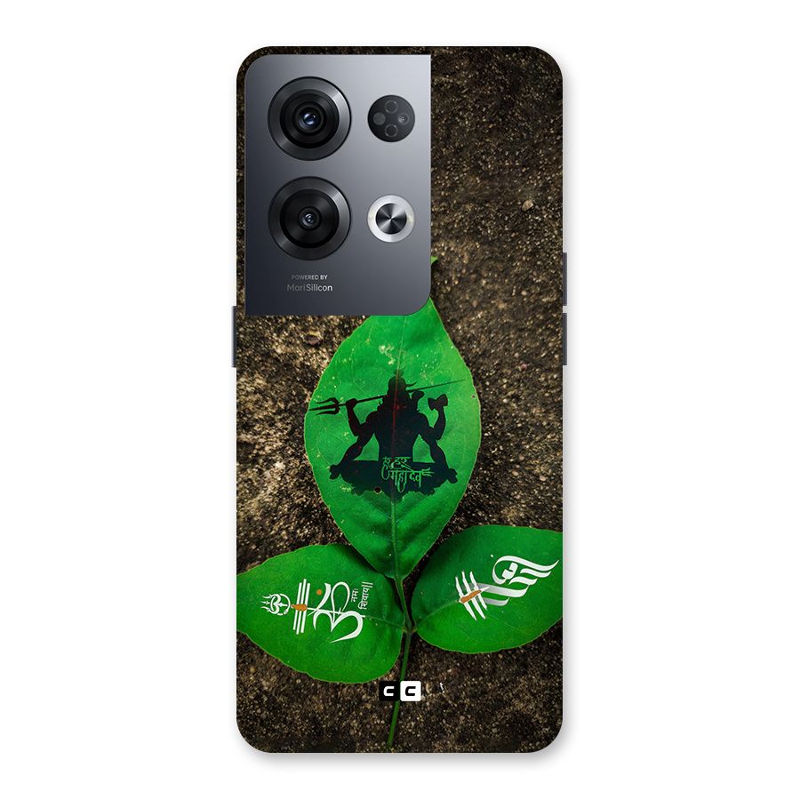 Green Leaf Shiva Back Case for Oppo Reno8 Pro 5G