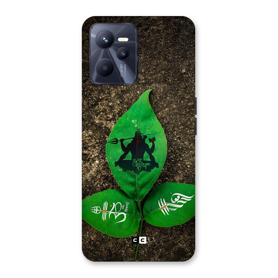 Green Leaf Shiva Back Case for Realme C35