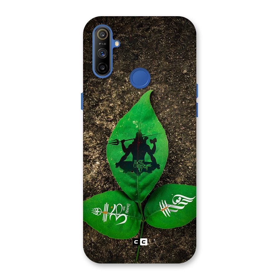 Green Leaf Shiva Back Case for Realme Narzo 10A