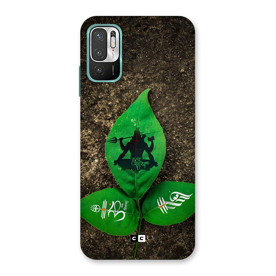 Green Leaf Shiva Back Case for Redmi Note 10T 5G