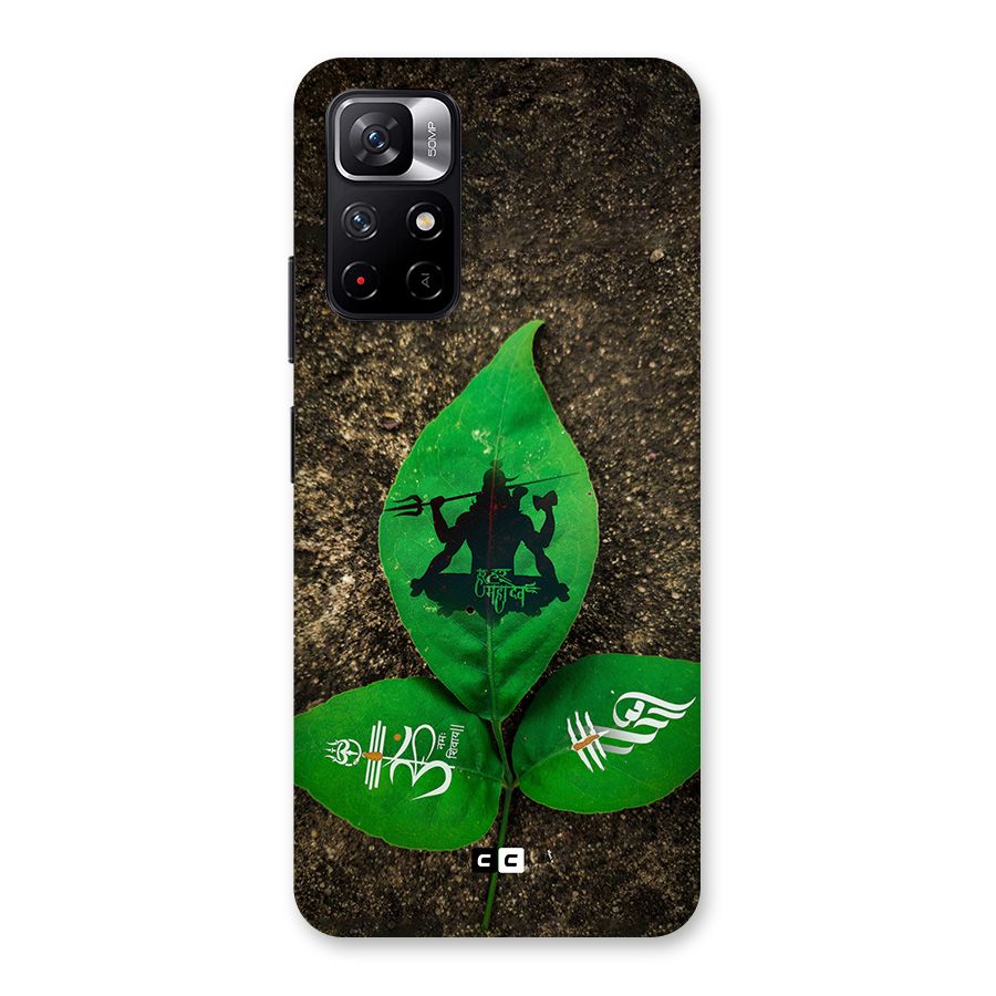 Green Leaf Shiva Back Case for Redmi Note 11T 5G