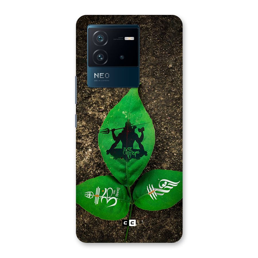 Green Leaf Shiva Back Case for Vivo iQOO Neo 6 5G