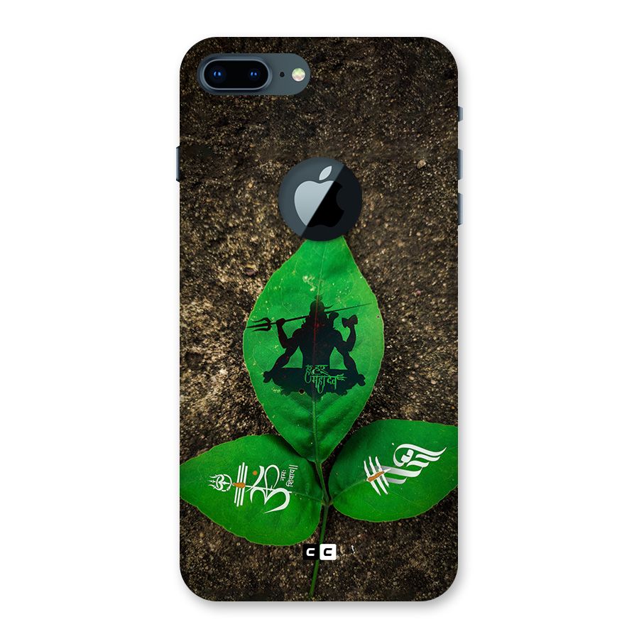 Green Leaf Shiva Back Case for iPhone 7 Plus Logo Cut