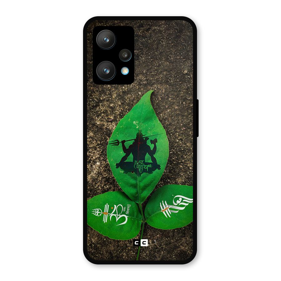 Green Leaf Shiva Metal Back Case for Realme 9 Pro Plus 5G