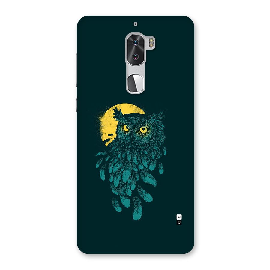 Green Owl Back Case for Coolpad Cool 1