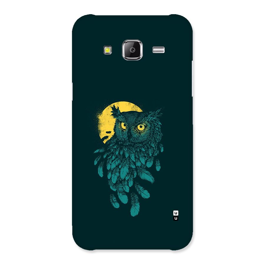 Green Owl Back Case for Galaxy J2 Prime
