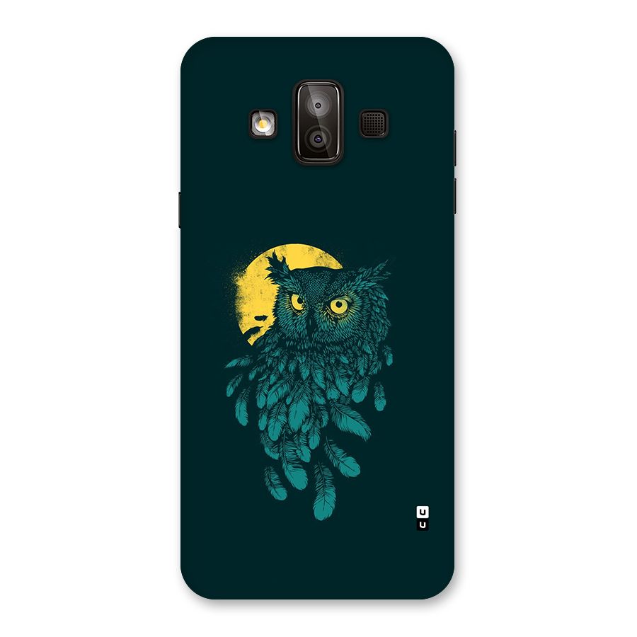 Green Owl Back Case for Galaxy J7 Duo
