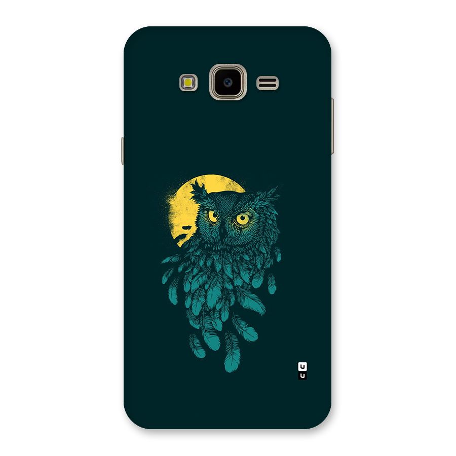 Green Owl Back Case for Galaxy J7 Nxt