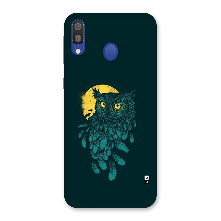 Green Owl Back Case for Galaxy M20