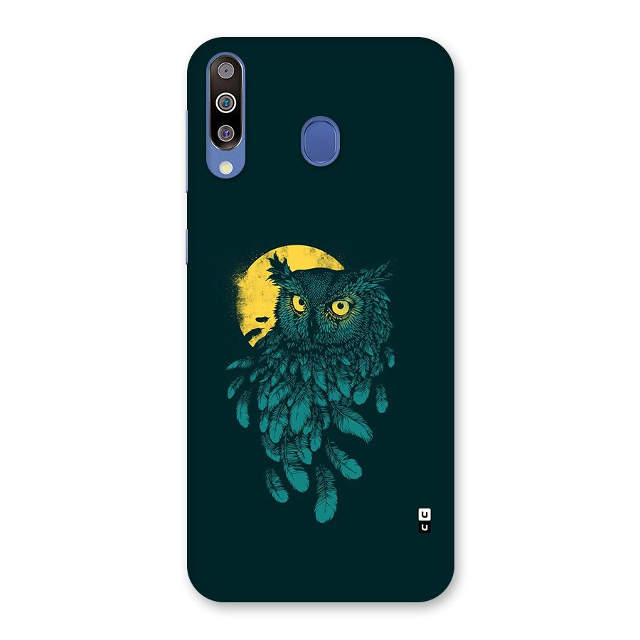 Green Owl Back Case for Galaxy M30