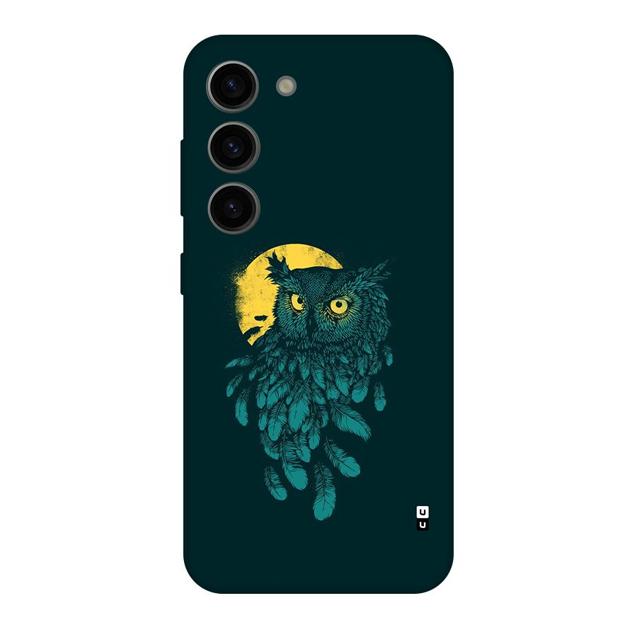 Green Owl Back Case for Galaxy S23