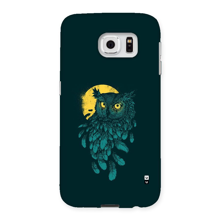 Green Owl Back Case for Galaxy S6