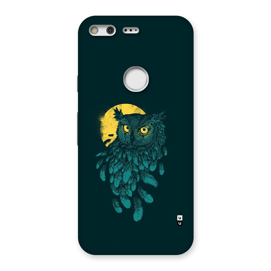 Green Owl Back Case for Google Pixel