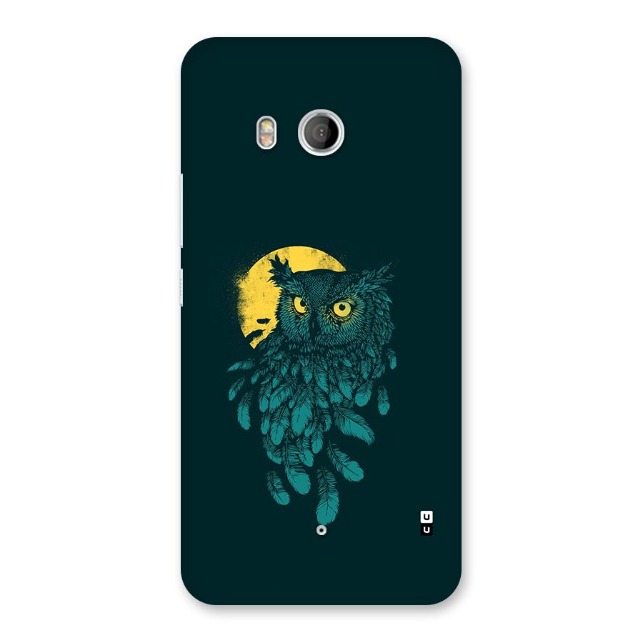 Green Owl Back Case for HTC U11