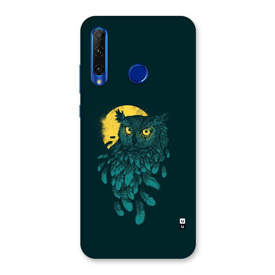 Green Owl Back Case for Honor 20i