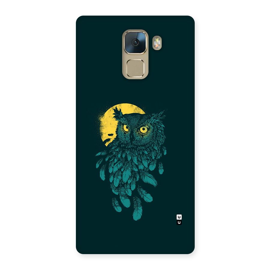 Green Owl Back Case for Honor 7