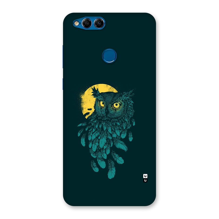 Green Owl Back Case for Honor 7X