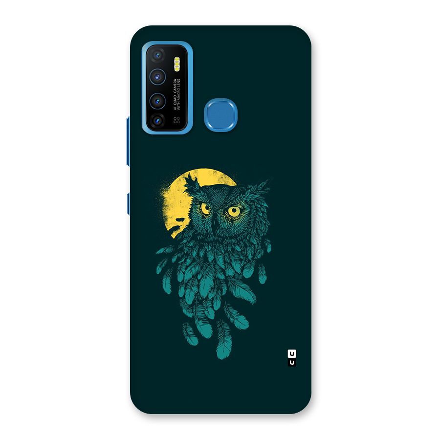 Green Owl Back Case for Infinix Hot 9
