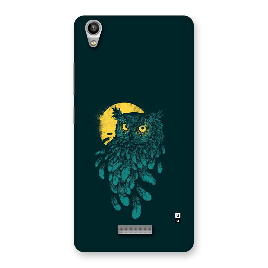 Green Owl Back Case for Lava Pixel V1