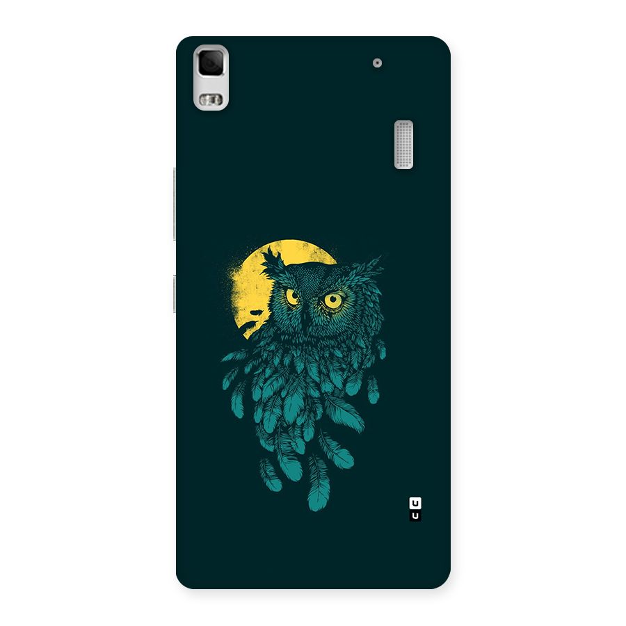 Green Owl Back Case for Lenovo A7000
