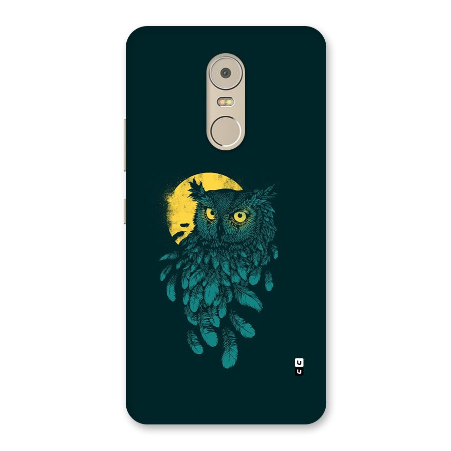 Green Owl Back Case for Lenovo K6 Note
