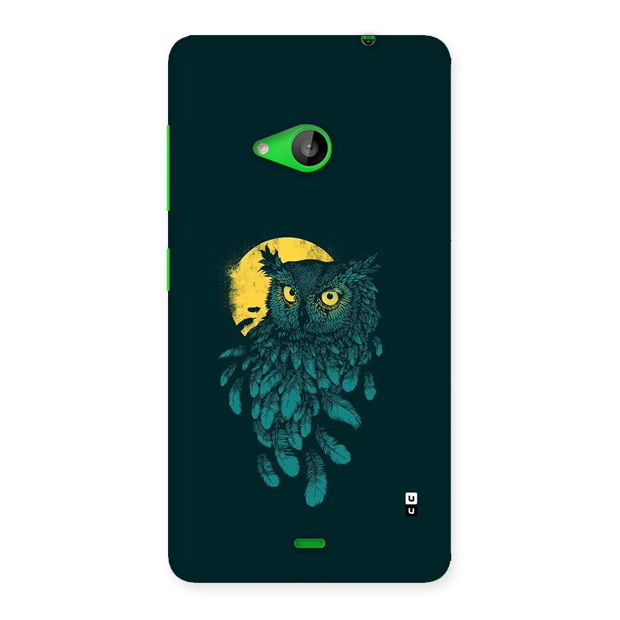 Green Owl Back Case for Lumia 535