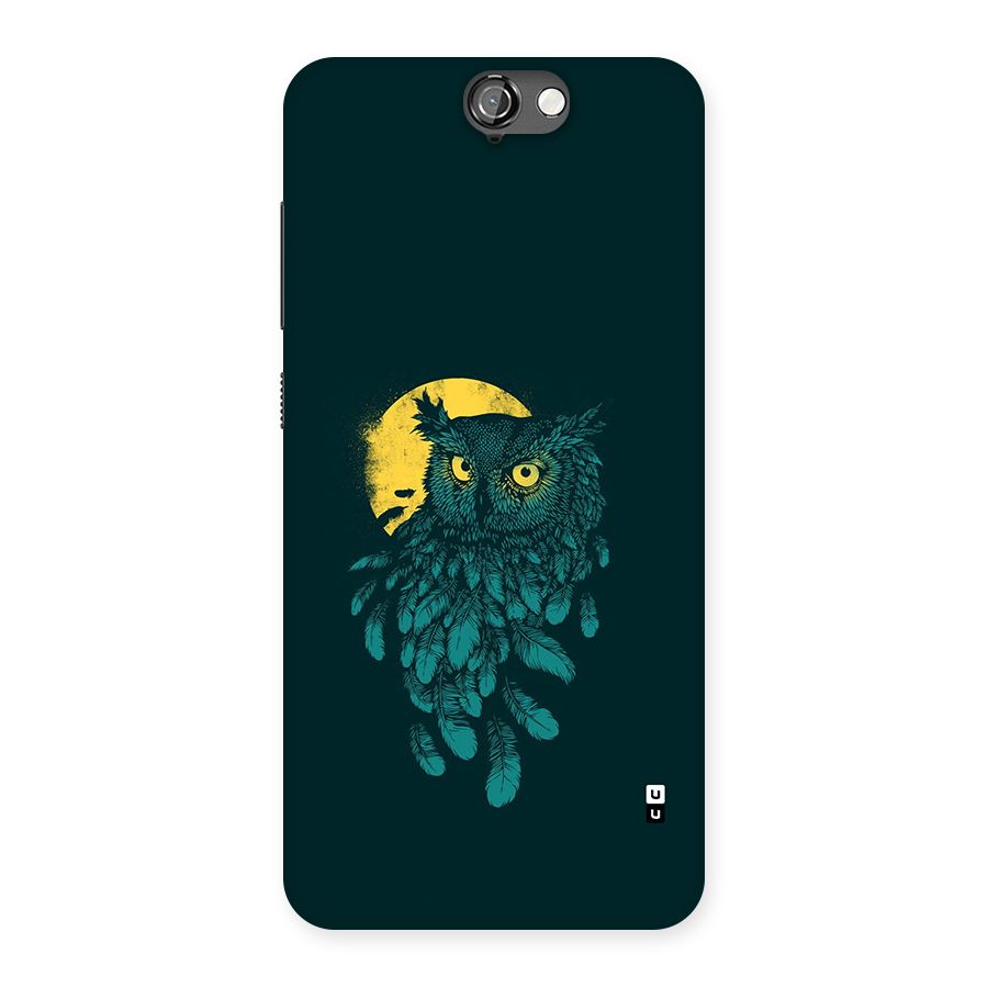 Green Owl Back Case for One A9