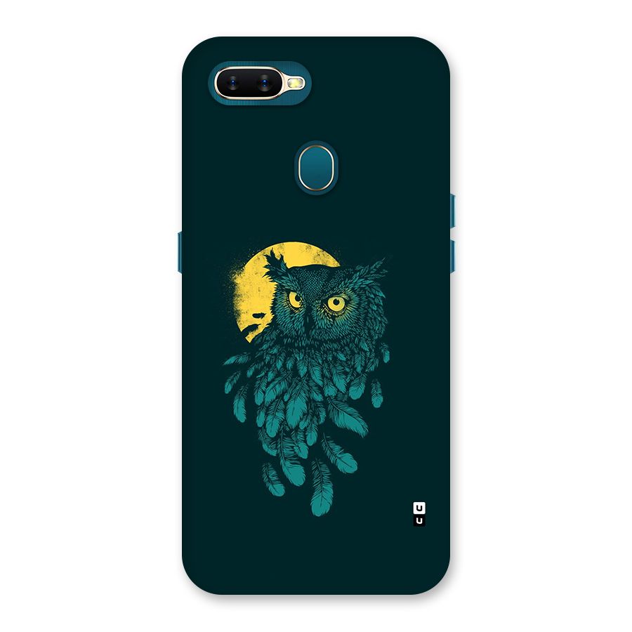 Green Owl Back Case for Oppo A12