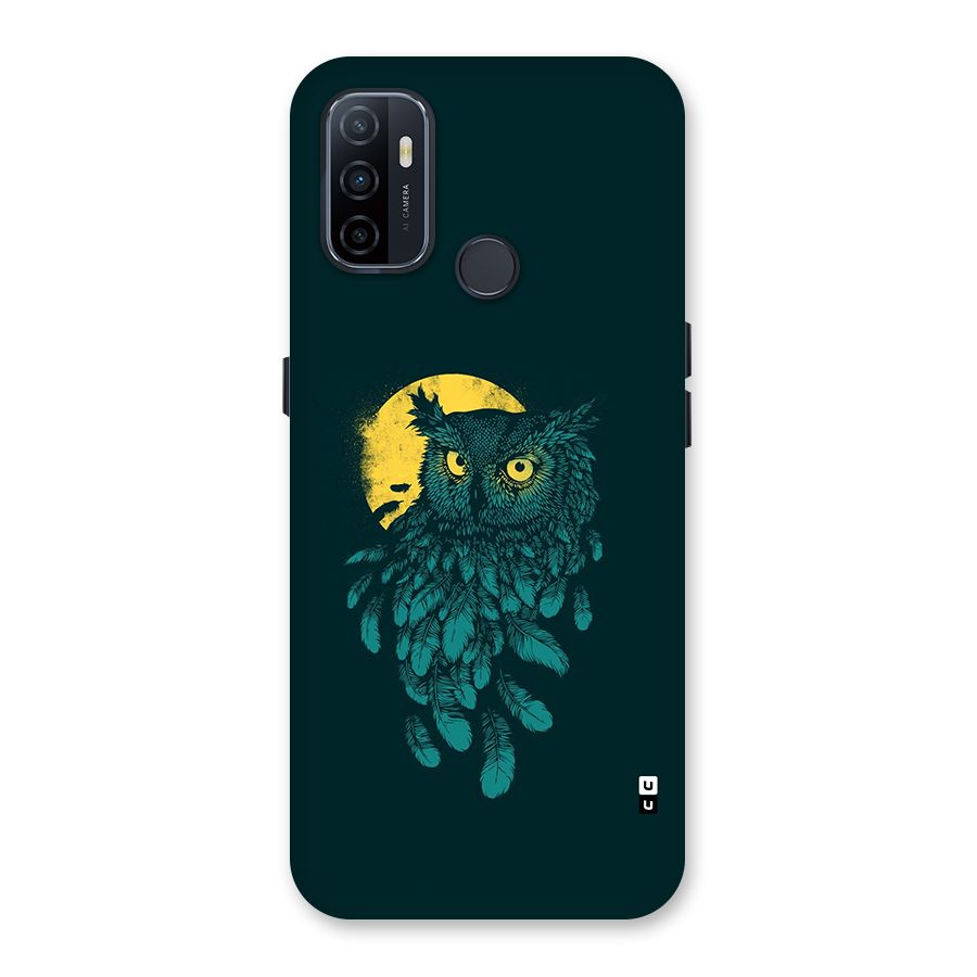 Green Owl Back Case for Oppo A32