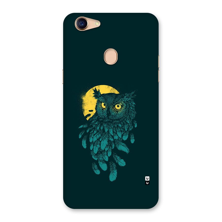 Green Owl Back Case for Oppo F5 Youth