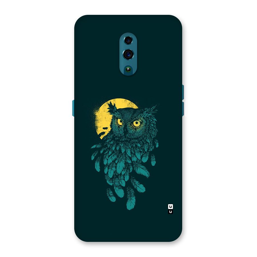 Green Owl Back Case for Oppo Reno